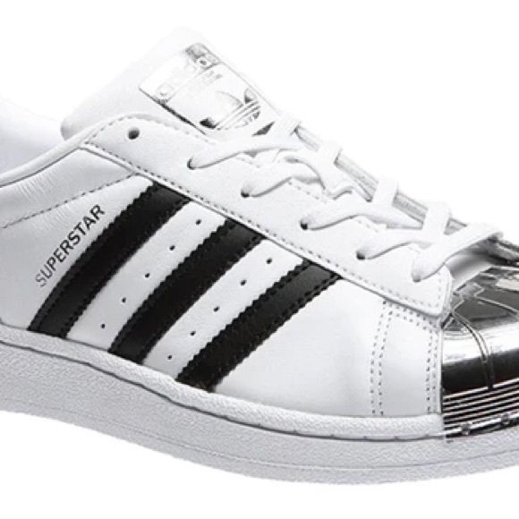 New adidas Superstar 'Metal Toe' Sneaker Women Sz US 9 Sold Out - Picture 3 of 6